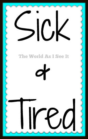 Sick of multiple sclerosis